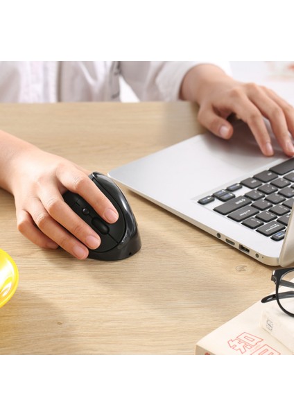 Dikey Kablosuz Fare Sessiz Şarjlı Fare 2.4g Optik Kablosuz Fare, 800/1200/1600 Dpı, Dizüstü Bilgisayar, Mac, Pc, Masaüstü (Sağ El, Büyük), Bla Için Dikey Bilgisayar Kablosuz Fare (Yurt Dışından) fiyatları