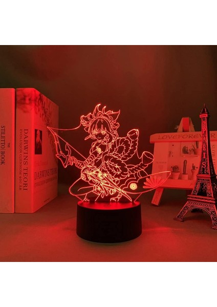 Genshin Impact Sükroz Lambası Oyun Işığı 3D LED Nigh 6 (Yurt Dışından) fiyatları