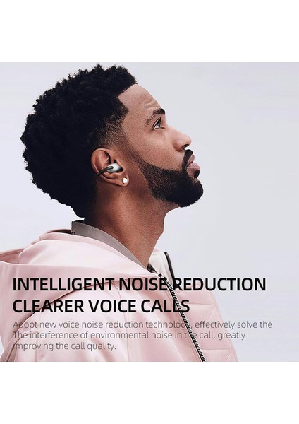 Kablosuz Kulak Klipsi Kemik Iletimli Kulaklıklar Bluetooth Açık Kulak Su Geçirmez Bluetooth Kemik Iletimli Kulaklıklar Kulak Klipsi Kemik Iletimli Kulaklık Seti Ağrısız Uzun Pil Ömrü (Yurt Dışından)