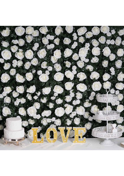 Efavormart 6" 3D Altın Kayan Yazılı Harfler 5 LED Işık Q (Yurt Dışından) modelleri