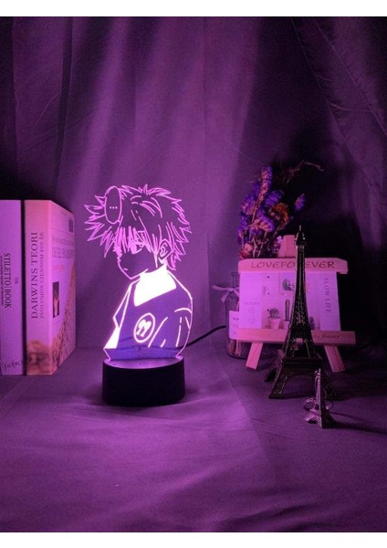 3D Illüzyon Lamba LED Gece Lambası Ani (Yurt Dışından)