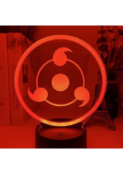 Anime 3D Vision LED Renkli Gece Lambası Sh (Yurt Dışından)