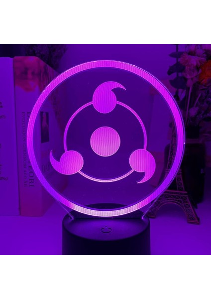 Anime 3D Vision LED Renkli Gece Lambası Sh (Yurt Dışından)