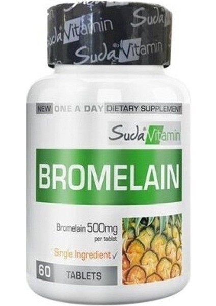 Suda Vitamin Bromelain 500 mg 60 Tablet