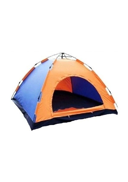 Kamp Çadırı 7304 Sineklikli ve Çubuklu Kolay Kurulan 250X250X165CM