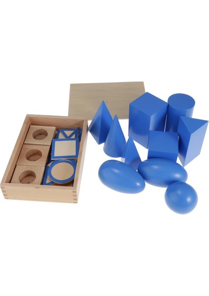 Geometrik Şekiller Montessori Oyuncakları, Çocuk Bebekleri Duyusal Materyaller, (Yurt Dışından) fiyatları