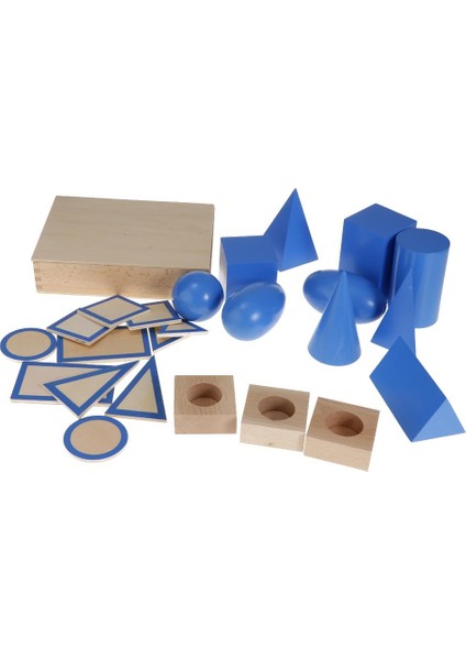 Geometrik Şekiller Montessori Oyuncakları, Çocuk Bebekleri Duyusal Materyaller, (Yurt Dışından) fırsatları