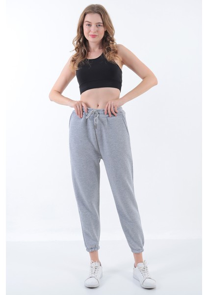 Kadın 3 iplik şardonlu penye kumaşı Eşofman Altı fırsatları