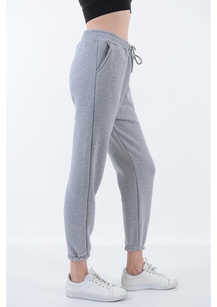 Kadın 3 iplik şardonlu penye kumaşı Eşofman Altı indirimleri