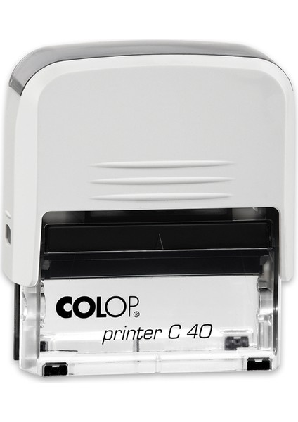 Prınter C40 Beyaz Kasa Siyah Keçe - 23X59MM