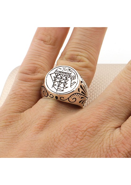 925 Ayar Gümüş Gemici Model Yüzük modelleri