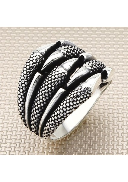 925 Ayar Gümüş Pençe Model Yüzük fiyatları