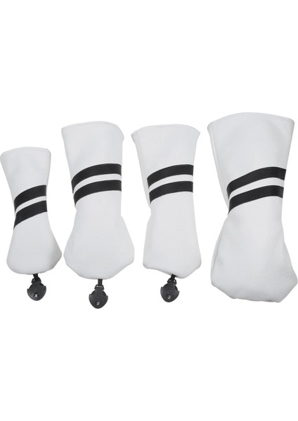1 Set Golf Kulübü Baş Örtüsü Koruyucu Kapaklar Golf Aksesuarları Beyaz (Yurt Dışından) fiyatları