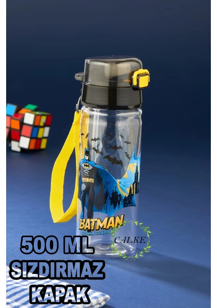Batman Çocuk Beslenme Kutusu ve Matara Seti 2' Li