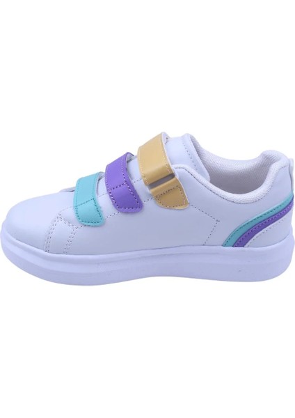 Arel Beyaz-Mor Kız Çocuk Spor Ayakkabı fırsatları