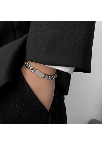 Erkek Titanyum Çelik Kolye (Yurt Dışından)