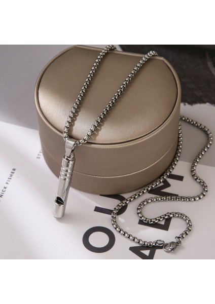 Erkek Titanyum Çelik Kolye (Yurt Dışından)