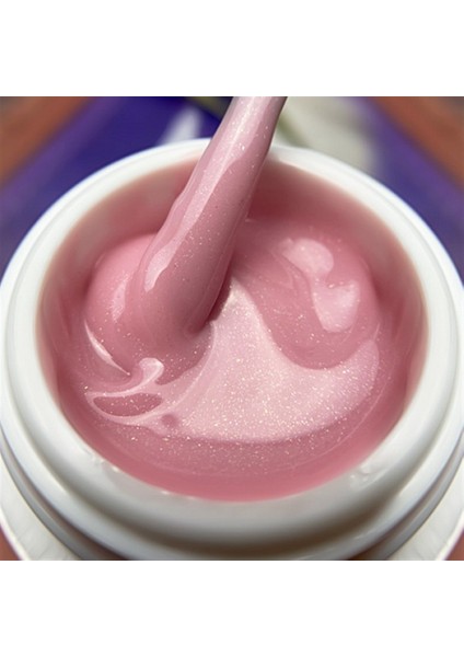 Soft Pudding Gel - Jel Pink Işıltılı 15 Gr