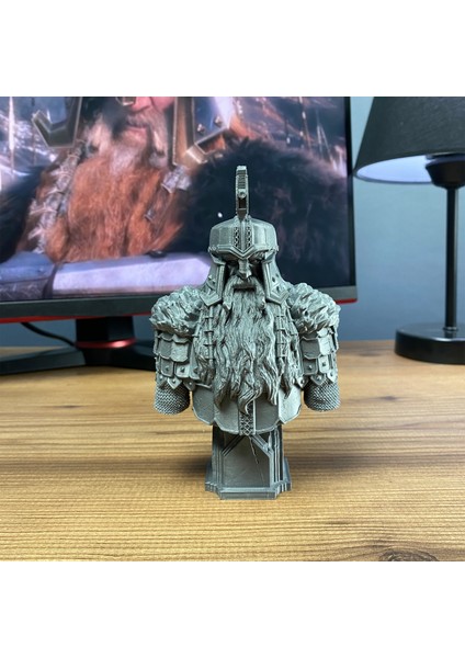 Dain Ironfoot Büst Figür 15 cm - Özel Tasarım, Koleksiyonluk Parça