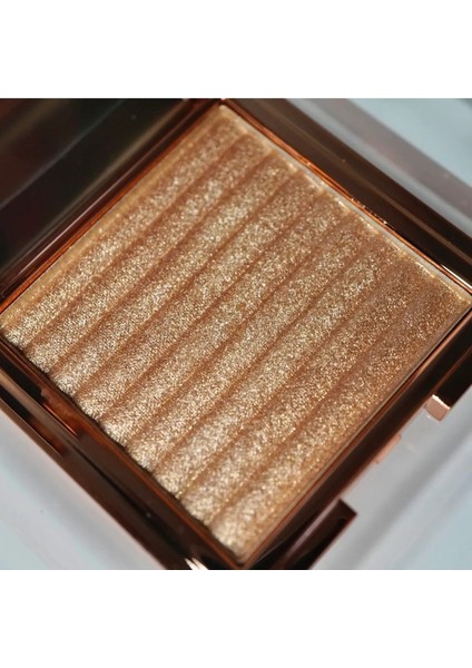 Golden White Super Star Shine Highlighter Işıltılı Ipeksi Saten Aydinlatici Vegan Glow Makyaj Paleti
