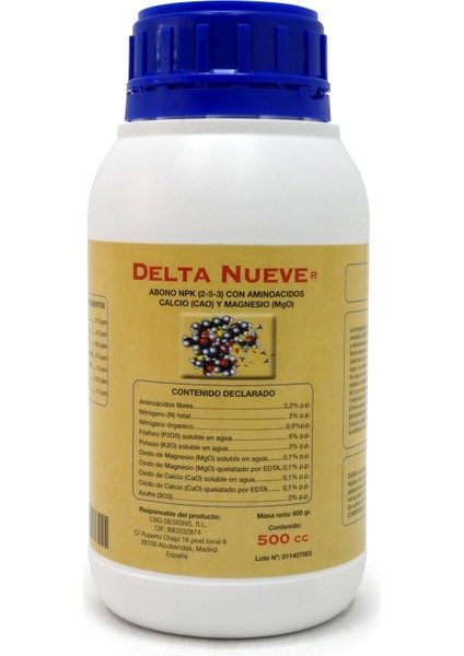 Delta 9 Nueve 500 ml