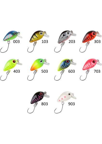 16023 Trout Wobbler Uv Active 3cm Maket Balık Suni Yem