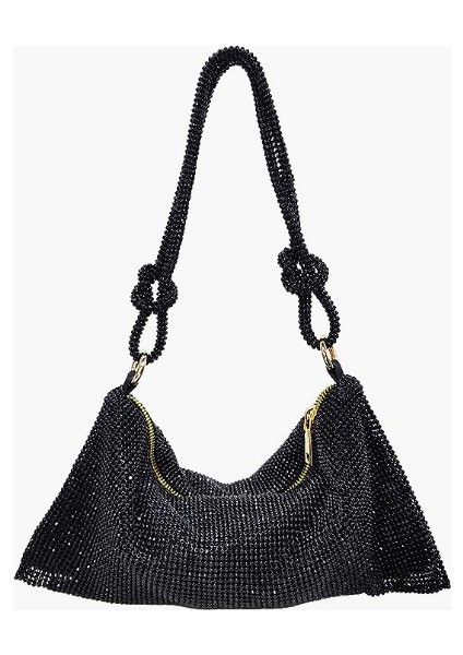 Kadın Rhinestone Akşam Debriyaj Çantası Crossbody Çanta El Çantası Sparkly Rhinestone Çanta Debriyaj Çantası Parti Gelin Gece Çantası Için (Yurt Dışından)