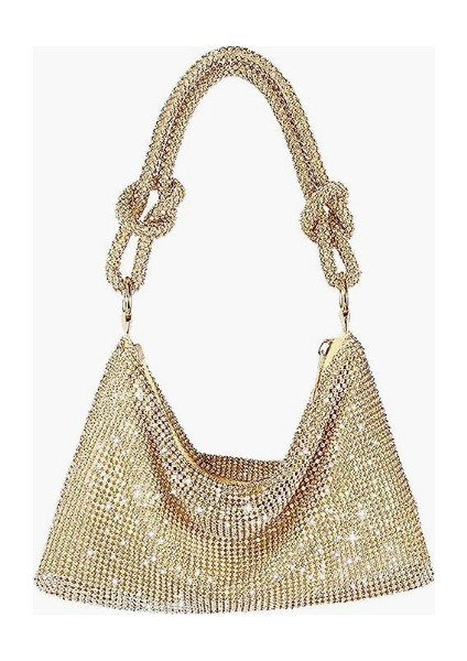 Kadın Rhinestone Akşam Debriyaj Çantası Crossbody Çanta El Çantası Sparkly Rhinestone Çanta Debriyaj Çantası Parti Gelin Gece Çantası Için (Yurt Dışından)