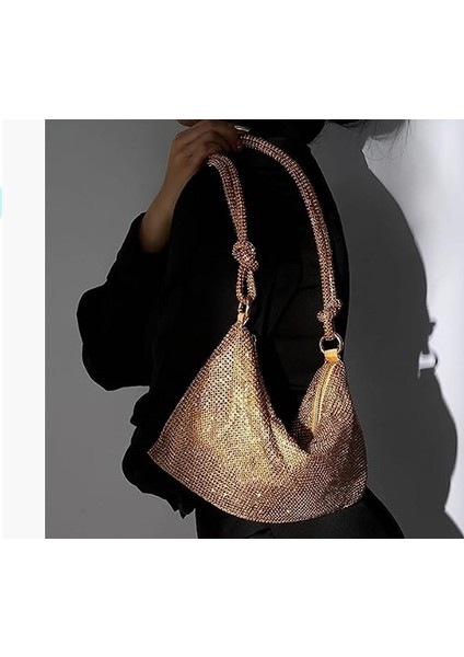 Kadın Rhinestone Akşam Debriyaj Çantası Crossbody Çanta El Çantası Sparkly Rhinestone Çanta Debriyaj Çantası Parti Gelin Gece Çantası Için (Yurt Dışından) fiyatları