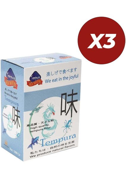 Tempura Unu Great Mountain 1 kg 3 Adet