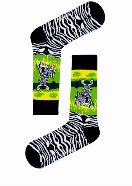 6'lı Havalı Hayvanlar Desenli Çorap Seti fiyatları