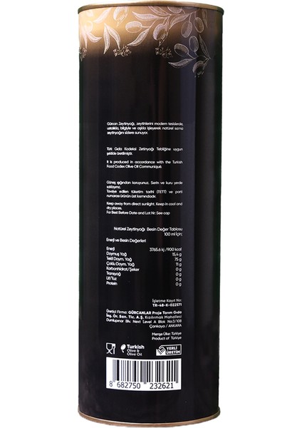 Naturel Sızma Zeytinyağı 2 Litre