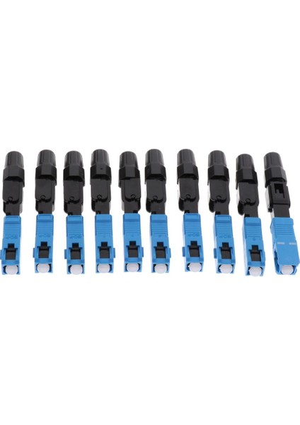 10 Sc/upc-P Tekli Fiber Optik Hızlı Bağlantı Hızlı Adaptör