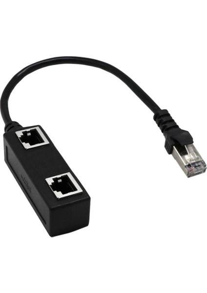 1 2 Dişi Port Lan Ethernet Ağ Ayırıcı, (Yurt Dışından)