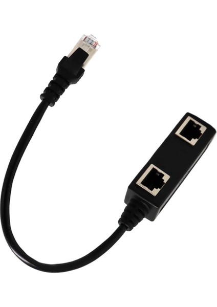 1 2 Dişi Port Lan Ethernet Ağ Ayırıcı, (Yurt Dışından)