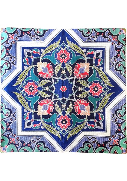 Dokuma Osmanlı Çini Motifli Yastık Kılıfı fiyatları