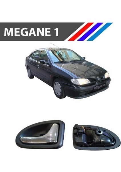 Megane 1 Iç Açma Kolu Sağ Yolcu Tarafı Parlak Krom M3369