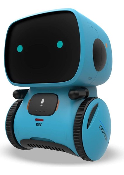 Kaekid Dokunmatik Sensörlü Interaktif Akıllı Robotik - Mavi
