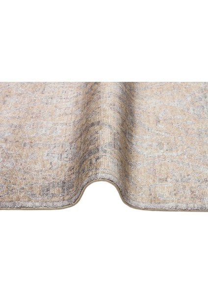 Taftan Tf 01BEIGE Pakistan Overdyed Tarzı Özel Hav Vermeyen ve El Emeği Ile Özel Tezgahlarda Üretilen Uşak Halısı modelleri