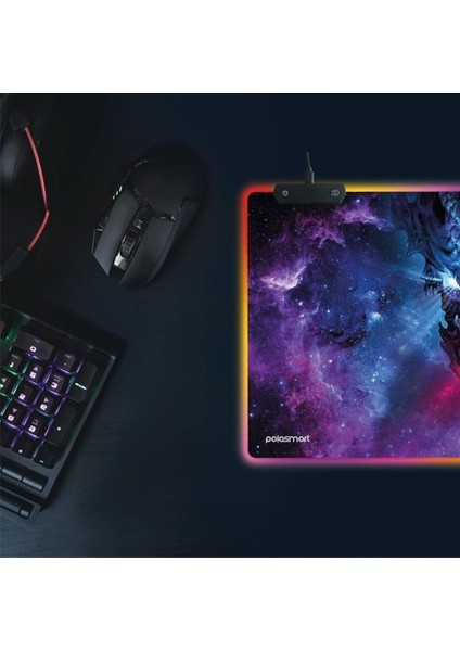 PGM26 Gaming Işıklı Mouse Pad