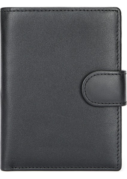 Retro Erkek Cüzdan - Siyah (Yurt Dışından)