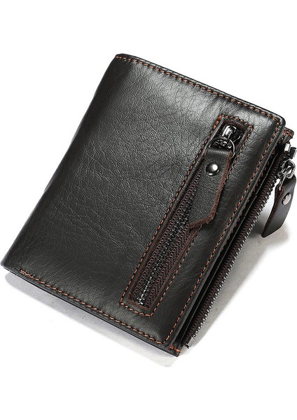 Retro Erkek Cüzdan - Siyah (Yurt Dışından)