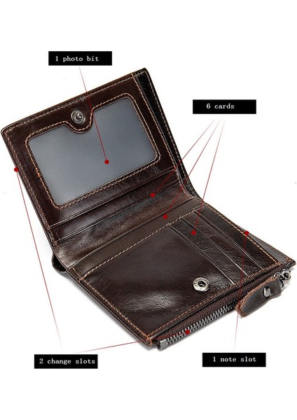 Retro Erkek Cüzdan - Siyah (Yurt Dışından) fiyatları