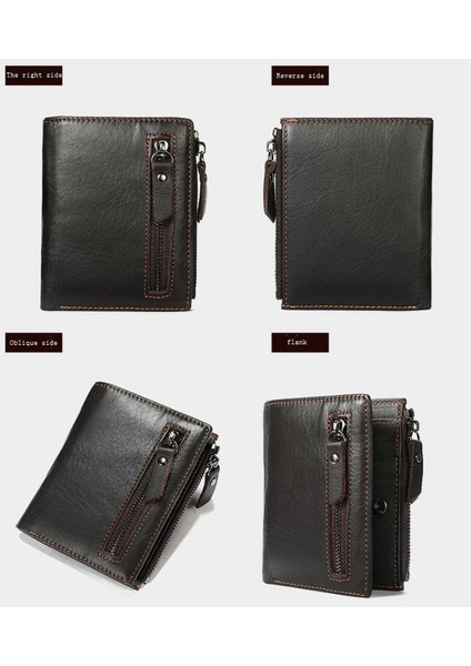 Retro Erkek Cüzdan - Siyah (Yurt Dışından) indirimleri