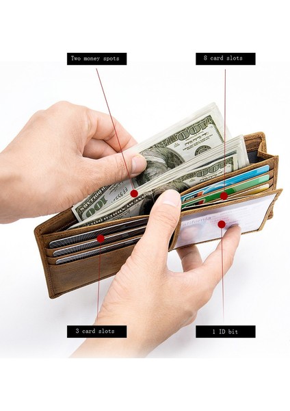 Erkek Mini Bozuk Para Cüzdanı - Koyu Kahverengi (Yurt Dışından) modelleri