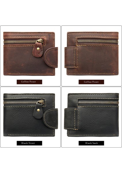 Erkek Tokalı Çok Fonksiyonlu Cüzdan - Siyah (Yurt Dışından) indirimleri