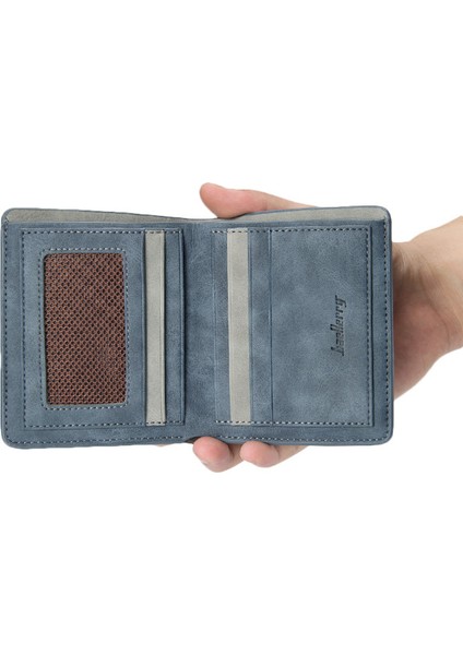 Erkek Kısa Cüzdan - Mavi (Yurt Dışından) fiyatları