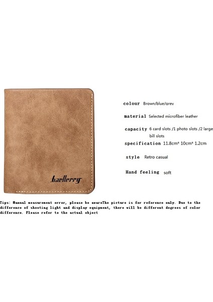 Erkek Kısa Cüzdan - Mavi (Yurt Dışından) modelleri