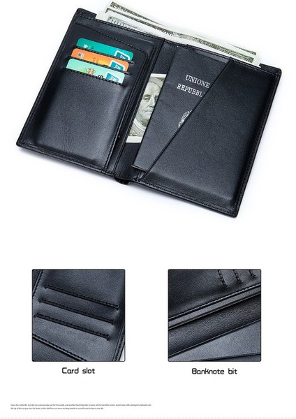 Erkek Mini Cüzdan - Siyah (Yurt Dışından) fırsatları