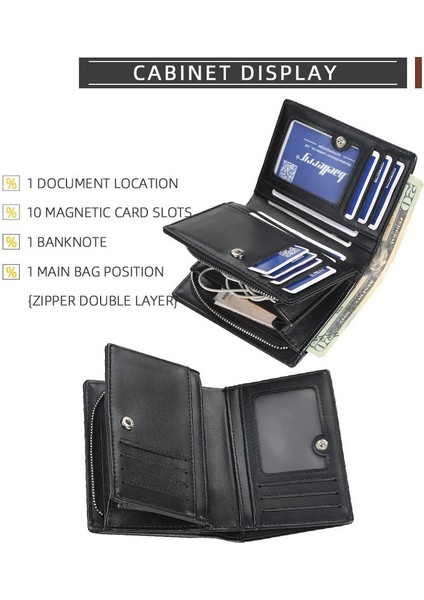 Erkek Kısa Cüzdan - Kahverengi (Yurt Dışından) fiyatları